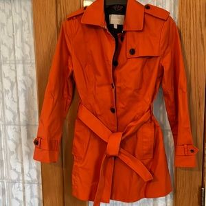 Orange is the new black! Banana Republic orange trench